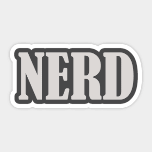 Nerd Sticker